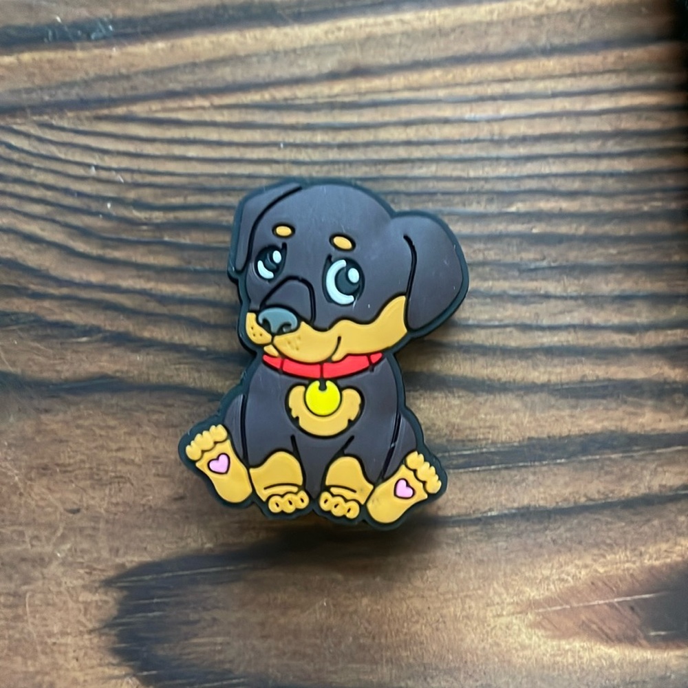 Gold Medal Puppy CROCS shoe charm jibbitz